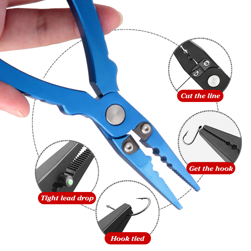超軽量アルミニウム漁船,タングステン鋼編組カッター,シースと - Fishing Hook Remover のレビューと価格