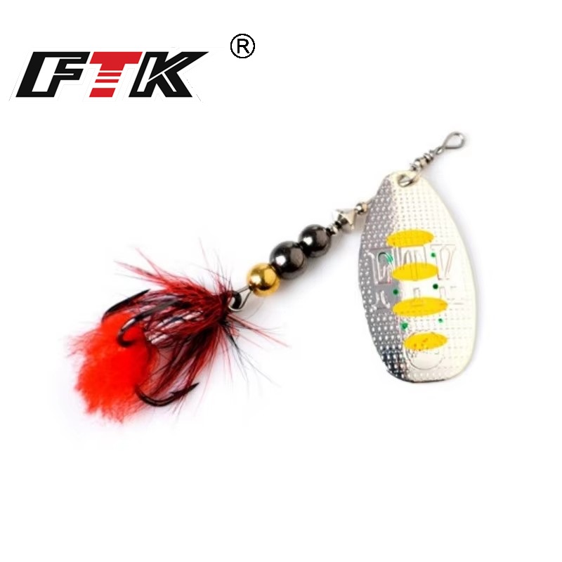 FTKメタルフィッシングルアー スピナーベイト 8g 13g - Fishing Hook Treble のレビューと価格