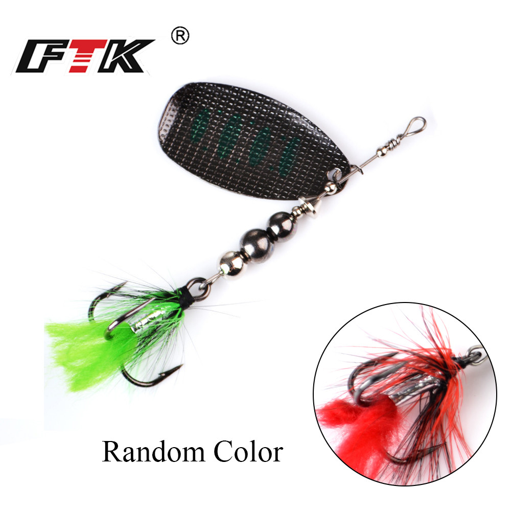 FTKメタルフィッシングルアー スピナーベイト 8g 13g - Fishing Hook Treble のレビューと価格