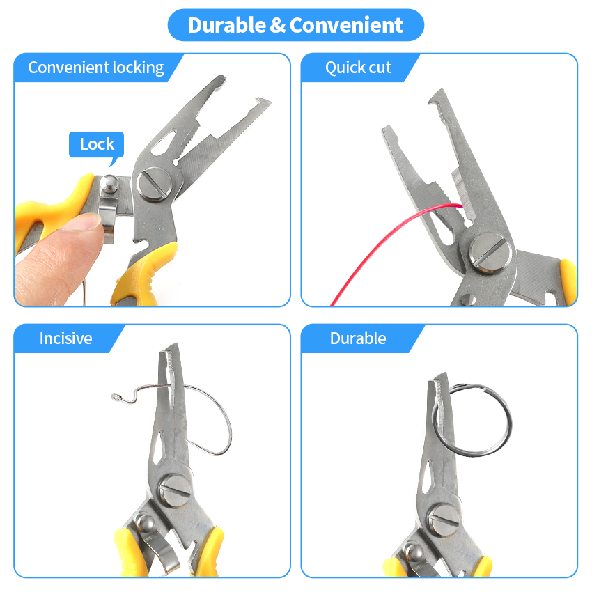 多機能釣りツールアクセサリー商品冬タックルプライヤー万力編み - Fishing Hook Remover のレビューと価格