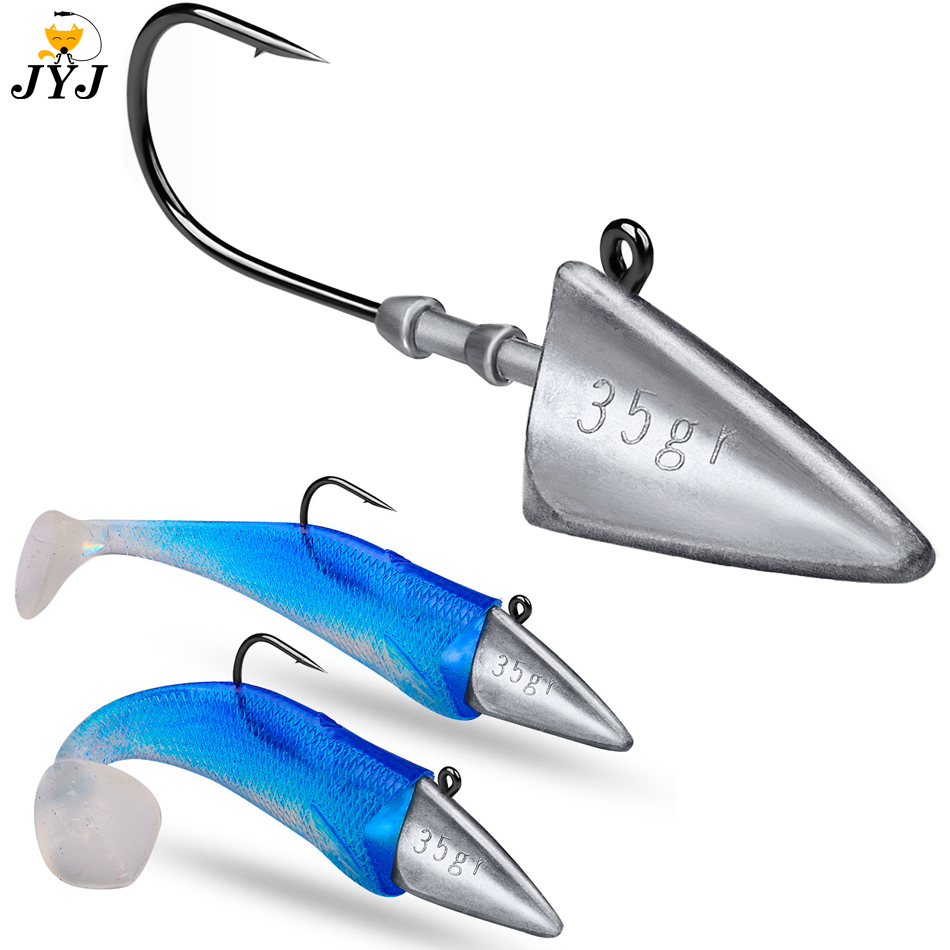 WODJYJトライアングルヘッドフック 7g 10g 15g - Fishing Hook Offset のレビューと価格
