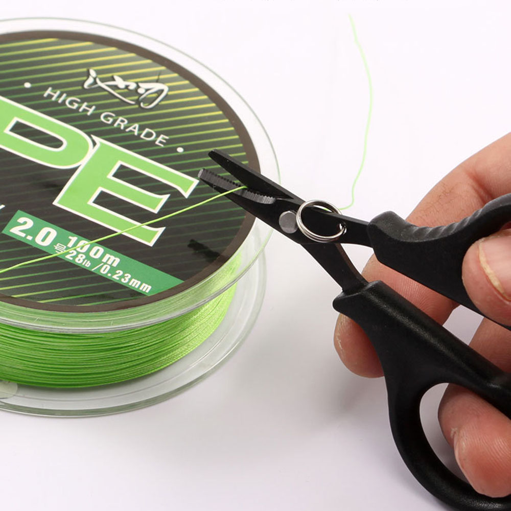 1 セットチタンコーティングステンレス鋼釣りはさみプライヤー - Fishing Hook Sharpener のレビューと価格