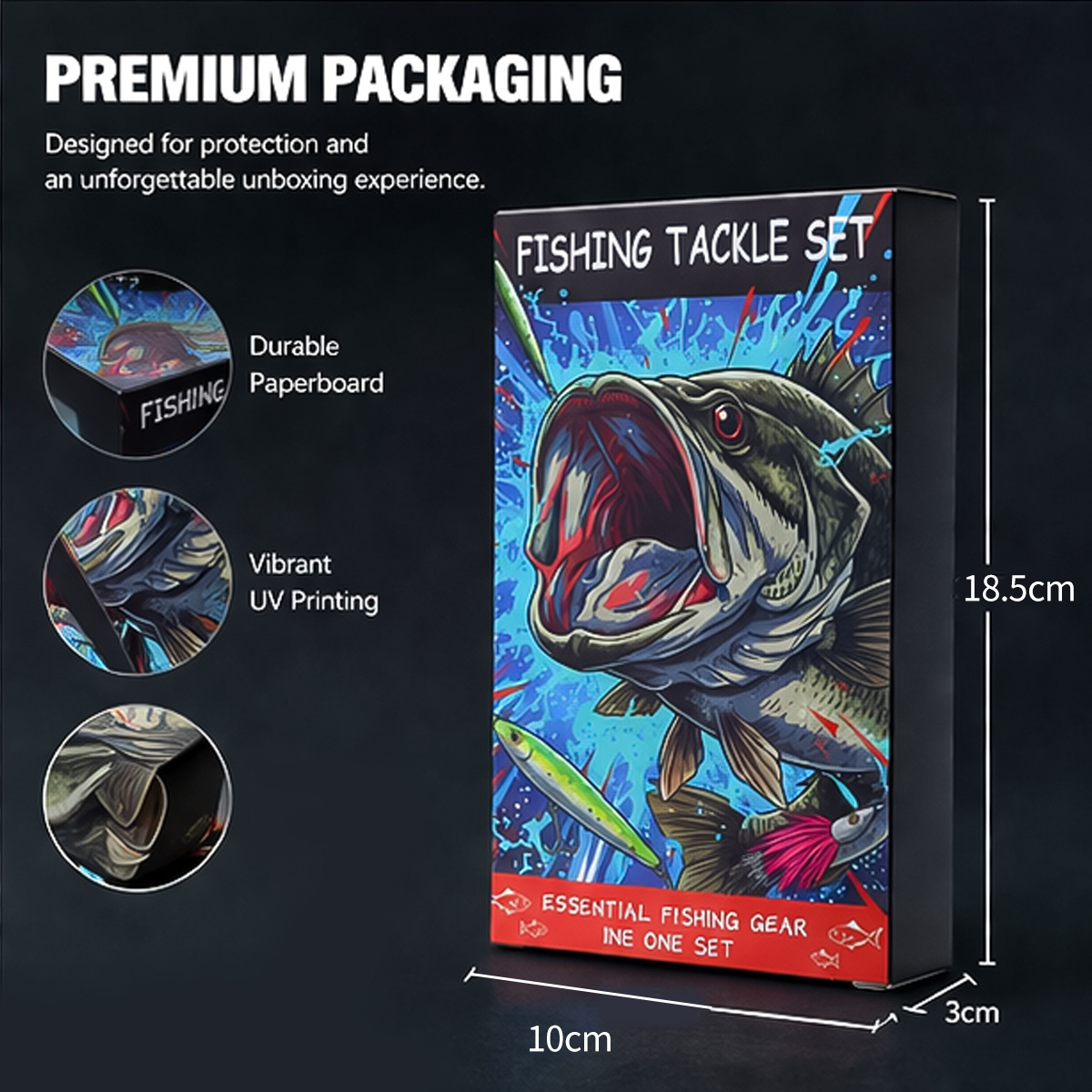 オールインワン釣り用ルアーキット収納ボックス、ソフトカーリー - Fishing Hook Box のレビューと価格