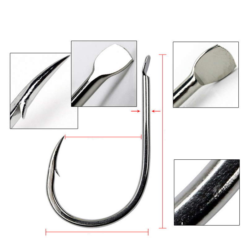240ピース/箱有刺フック鯉シングルfishihookセット - Fishing Hook Offset のレビューと価格