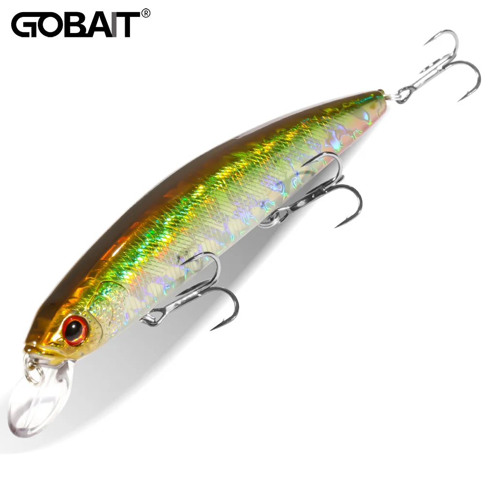 GOBAIT フローティングミノー 14 センチメートル 2 - Fishing Hook Treble のレビューと価格